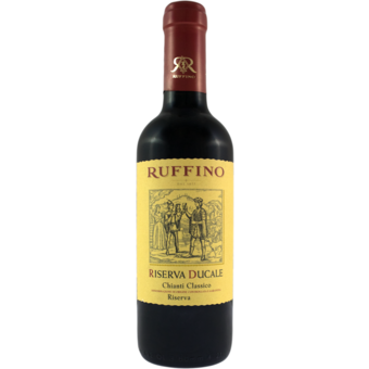 Bottle shot for 2022 Ruffino Chianti Classico Riserva Tan