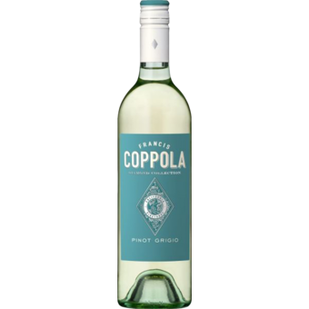 Bottle shot for 2025 Coppola Diamond Pinot Grigio