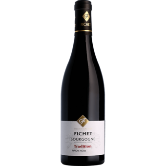 Bottle shot for 2024 Domaine Fichet Bourgogne Pinot Noir Tradition