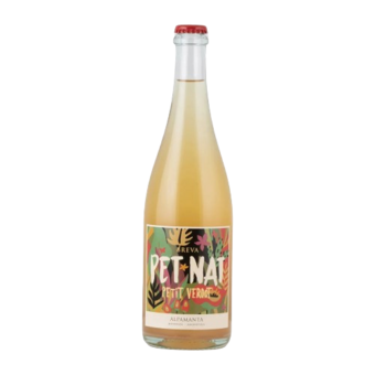 Bottle shot for 2023 Alpamanta 'Breva' Pet Nat