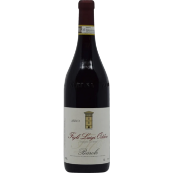 Bottle shot for 2021 Figli Luigi Oddero Barolo Tradizionale