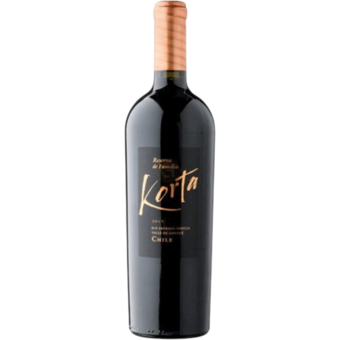 Bottle shot for 2022 Korta Reserva De Familia Red