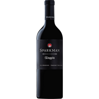 Bottle shot for 2022 Sparkman Kingpin Cabernet Sauvignon
