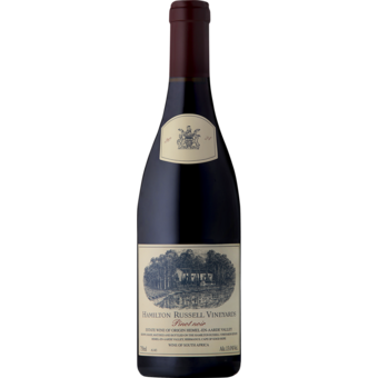 Bottle shot for 2024 Hamilton Russell Vineyards Pinot Noir Hemel En Aarde Valley