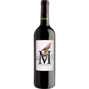 Bottle shot for 2023 Domaine Du Moulin Gaillac Rouge