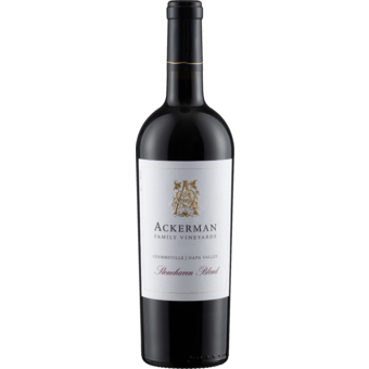 Bottle shot for 2023 Ackerman Stonehaven Blend Napa Valley