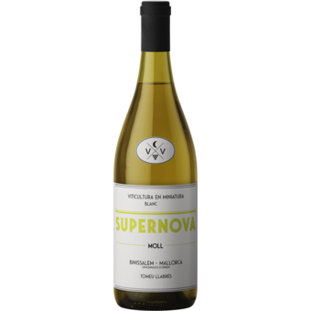 Bottle shot for 2025 Ca'n Verdura Supernova White