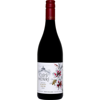 Bottle shot for 2023 Clos Henri Estate Pinot Noir