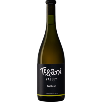 Bottle shot for 2023 Teliani Valley Tsolikouri Dry White