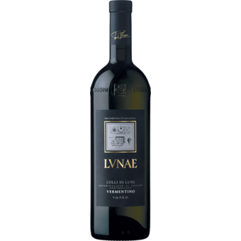 Bottle shot for 2025 Lunae   Vermentino Black Label