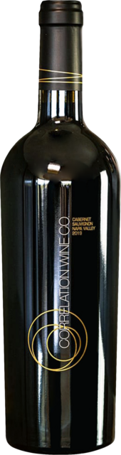 Bottle shot for 2019 Correlation Napa Cabernet Sauvignon