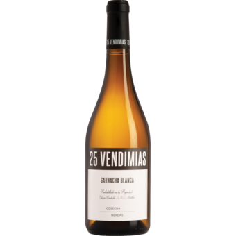Bottle shot for 2022 Nekeas Garnacha Blanca '25 Vendimias'