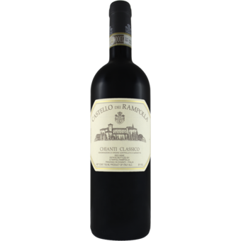 Bottle shot for 2024 Castello Dei Rampolla Chianti Classico