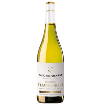 Bottle shot for 2025 Pago Del Vicario Blanco De Tempranillo
