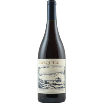 Bottle shot for 2024 Presqu'ile Pinot Noir