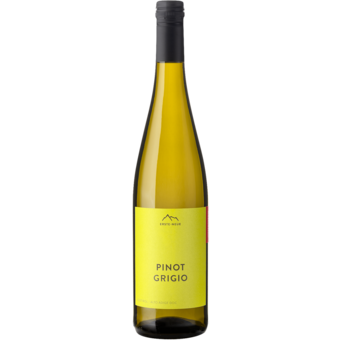 Bottle shot for 2025 Erste & Neue Pinot Grigio