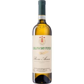 Bottle shot for 2025 San Ponzio Arneis