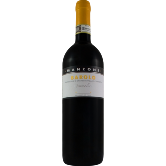 Bottle shot for 2021 Giovanni Manzone Barolo Gramolere