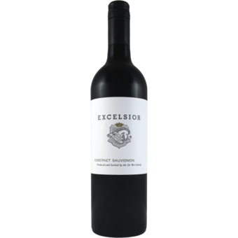 Bottle shot for 2024 Excelsior Cabernet Sauvignon