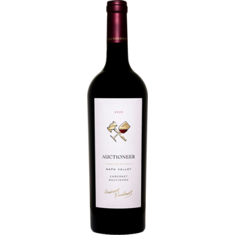 Bottle shot for 2023 Auctioneer Napa Cabernet Sauvignon