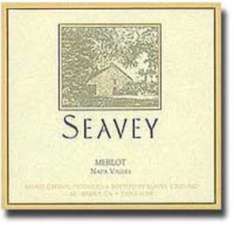 Label shot for 2002 Seavey Merlot