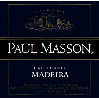 Label shot for  Paul Masson Madeira