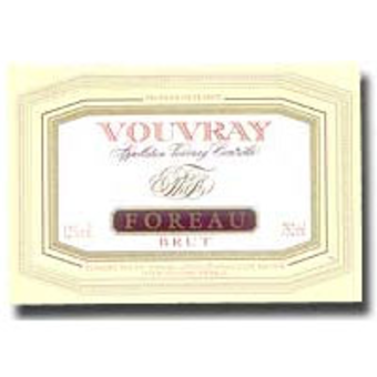 Label shot for  Foreau Vouvray Brut