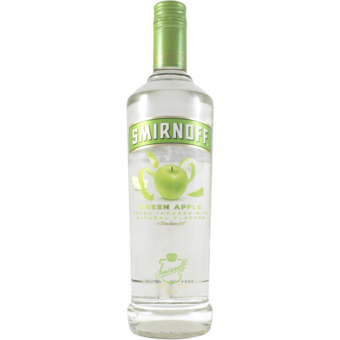 Bottle shot for  Smirnoff Green Apple Twist