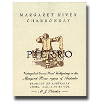 Label shot for 2001 Pierro Chardonnay