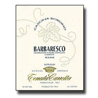 Label shot for 2000 Carretta Barbaresco Cascina Bordino