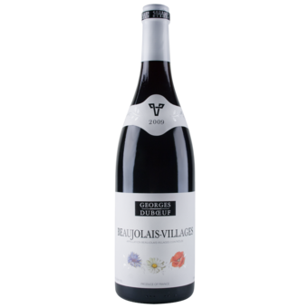 Bottle shot for 2009 Duboeuf Beaujolais Villages
