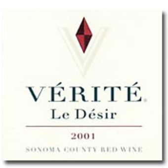 Label shot for 2001 Verite Le Desir