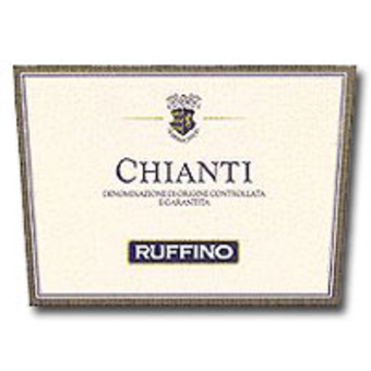 Label shot for 2010 Ruffino Chianti