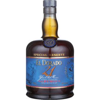 Bottle shot for  El Dorado 21yr