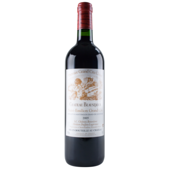 Bottle shot for 2005 Chateau Beausejour Duffau