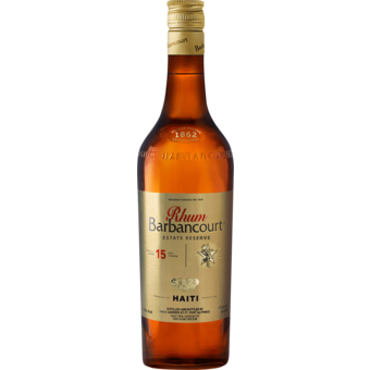 Bottle shot for  Barbancort 15 Year Rum