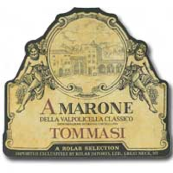Label shot for 2001 Tommasi Amarone