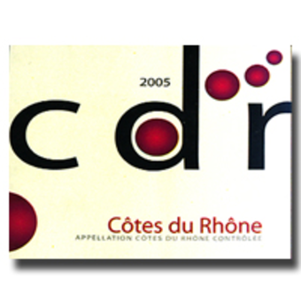 Label shot for 2005 Image Du Sud Cotes Du Rhone