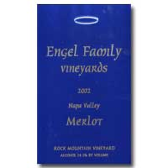 Label shot for 2002 Engel Family Merlot