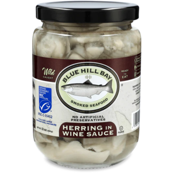 Bottle shot for  Blue Hill Bay Herring In Wine