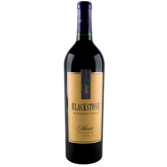 Bottle shot for 2010 Blackstone Merlot