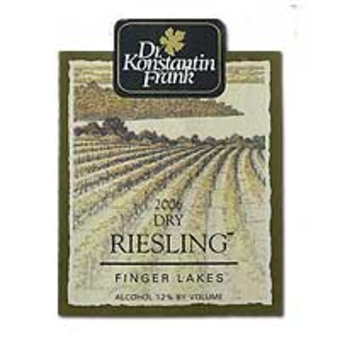 Label shot for 2006 Dr. Frank Dry Riesling