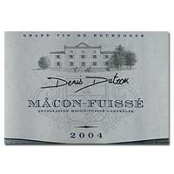 Label shot for 2004 Denis Dutron Macon