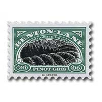 Label shot for 2006 Benton Lane Pinot Gris