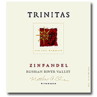 Label shot for 2002 Trinitas Russian River Zinfandel