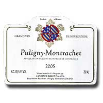 Label shot for 2005 Bzikot Puligny Montrachet Ac