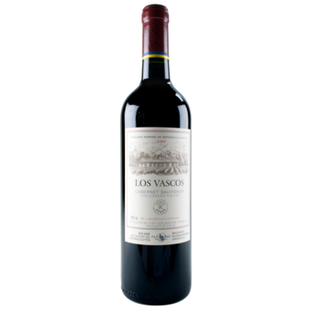 Bottle shot for 2010 Los Vascos Cabernet Sauvignon