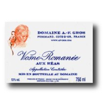 Label shot for 2005 Domaine Af Gros Vosne Romanne Aux Reas