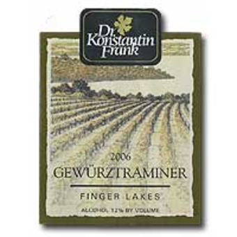 Label shot for 2006 Dr. Frank Gewurztraminer