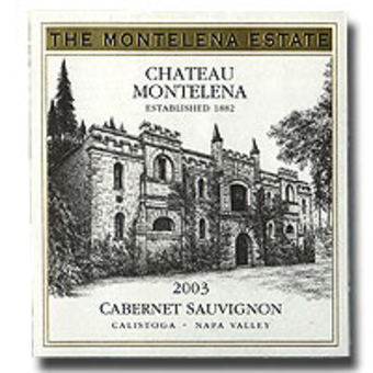 2003 Chateau Montelena Estate Cabernet Sauvignon | Wine Library